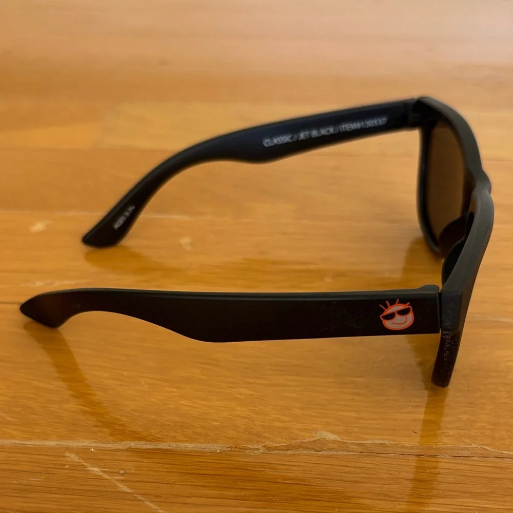 MiniShades Kids Polarized Sunglasses - Jet Black (Ages 3-7)